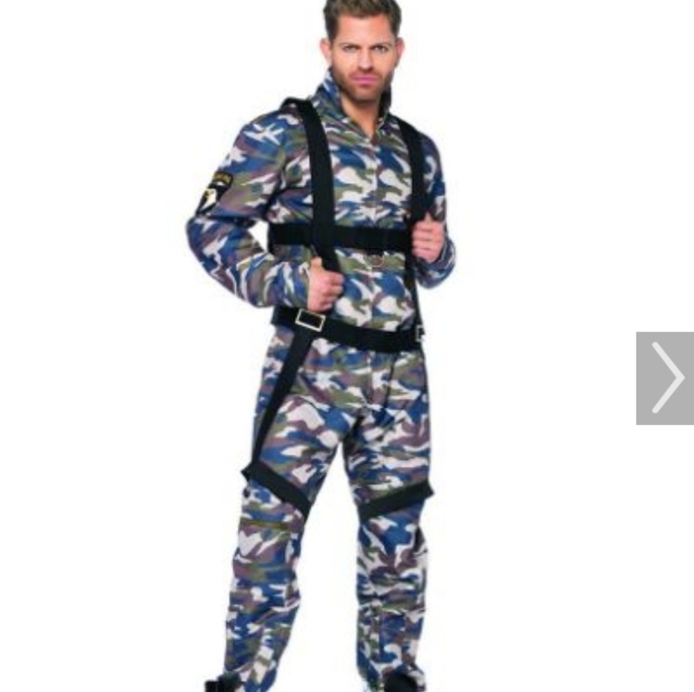 *NIP LEG AVENUE SIZE XL PARATROOPER COSTUME